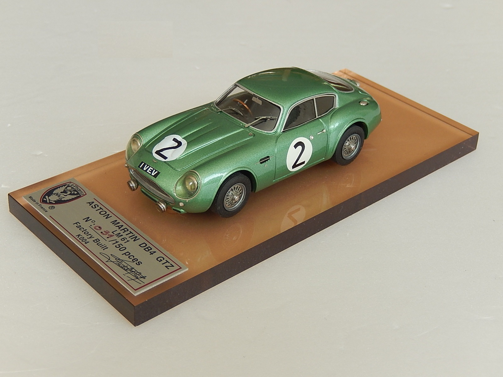 AM Ruf : Aston DB4 GT Zagato Le Mans 1961 --> SOLD